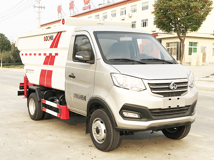 長(zhǎng)安3立方無(wú)泄漏垃圾車