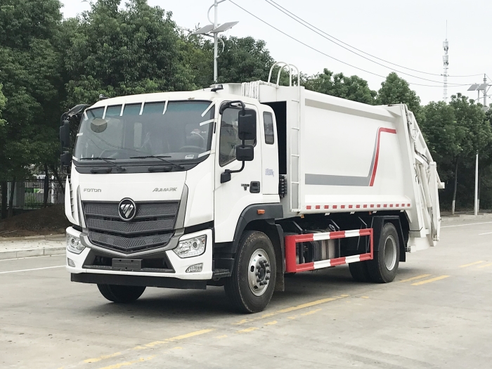 福田歐航壓縮式垃圾車(chē)